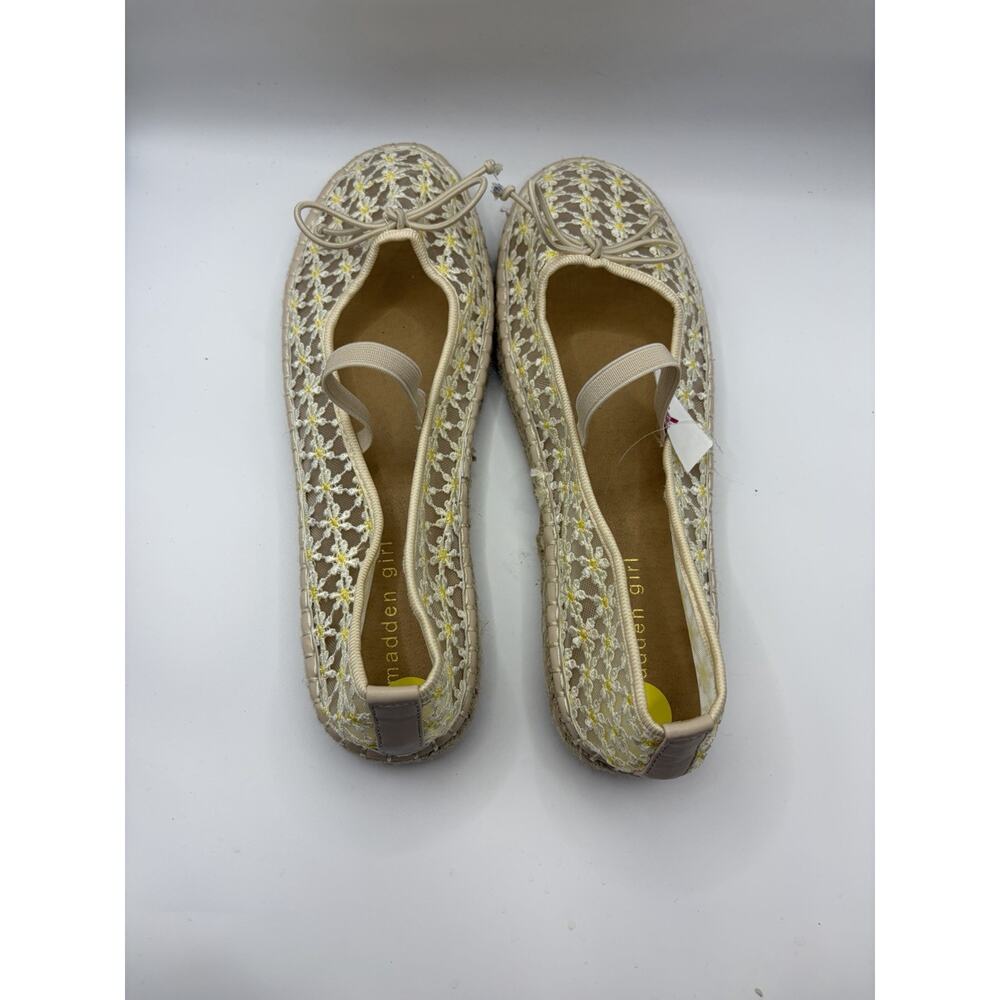 Madden Girl July Espadrille Flats Womens Daisy Mesh Slip On Shoes - Picture 10 of 13